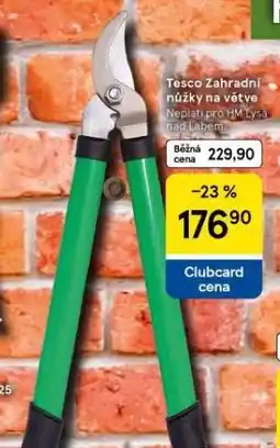 Tesco Zahradní nůžky na větve nabídka