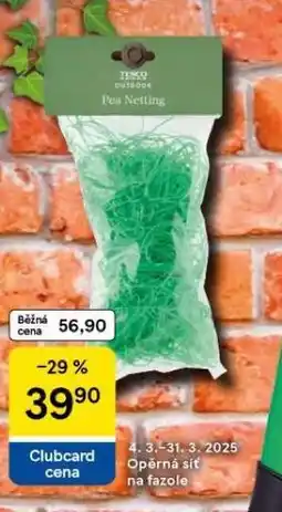 Tesco Opěrní síť na fazole nabídka