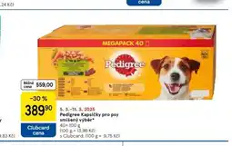 Tesco Pedigree kapsičky pro psy nabídka