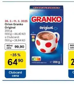 Tesco Orion granko originál nabídka