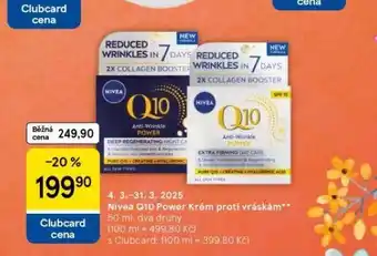 Tesco Nivea q10 krém nabídka