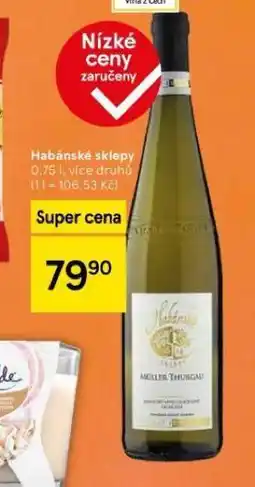 Tesco Habánské sklepy nabídka