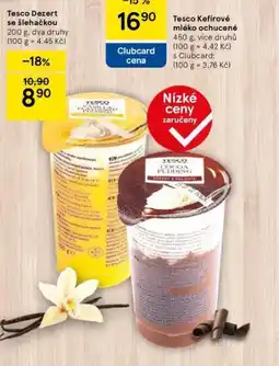 Tesco Tesco dezert se šlehačkou nabídka