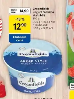 Tesco Creamfield jogurt řeckého stylu bílý nabídka