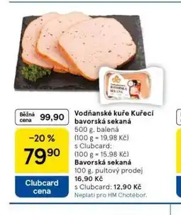 Tesco Kuřecí bavorská sekaná nabídka