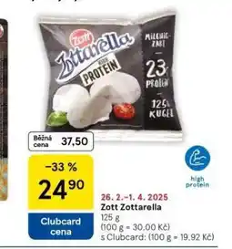 Tesco Zott zotarella nabídka