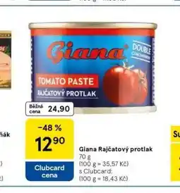 Tesco Giana rajčatový protlak nabídka