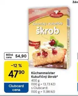 Tesco Kukuřičný škrob nabídka