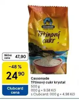 Tesco Třtinový cukr nabídka