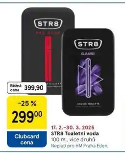 Tesco Str8 toaletní voda nabídka