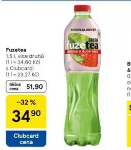 Tesco Fuzetea nabídka