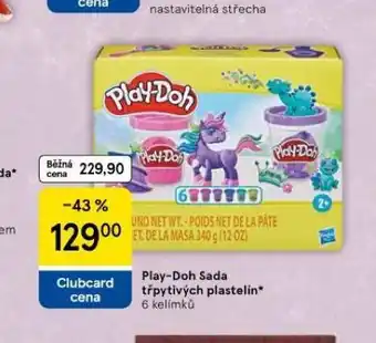 Tesco Play doh sada třpytivých plastelín nabídka