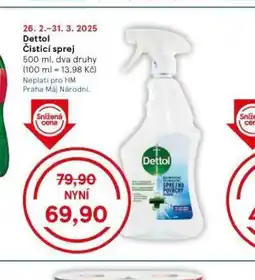 Tesco Dettol čistící sprej nabídka