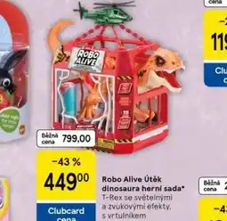 Tesco Robo alive útěk dinosaurus herní sada nabídka