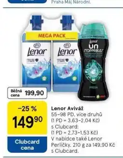 Tesco Lenor aviváž nabídka