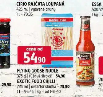 Terno Exotic food sladká chilli omáčka nabídka