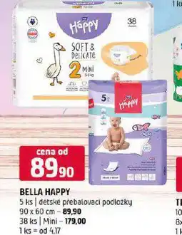 Terno Bella happy dětské přebalovací podložky nabídka