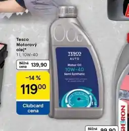 Tesco Tesco motorový olej nabídka