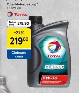 Tesco Total motorový olej 5w-30 nabídka