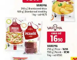 Terno Varoma pizza nabídka