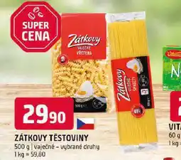 Terno Zátkovy těstoviny nabídka