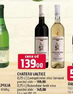 Terno Chateau valtice rulandské šedé nabídka