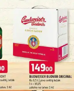 Terno Pivo budweiser budvar nabídka