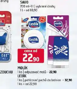 Ledík pohlcovač pachů do lednice