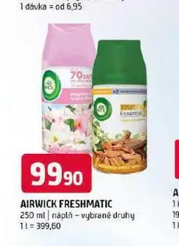 Terno Airwick automatický osvěžovač vzduchu nabídka