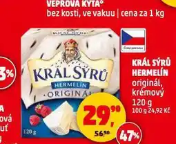 Penny Market Král sýrů hermelín nabídka