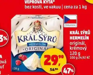 Penny Market Král sýrů hermelín nabídka