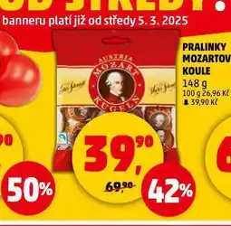 Penny Market Pralinky mozartovy koule nabídka