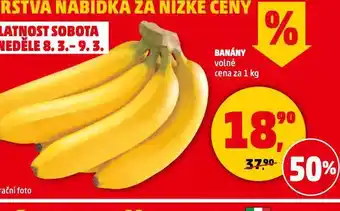 Penny Market Banány nabídka