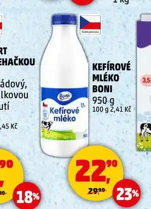 Penny Market Kefírové mléko nabídka