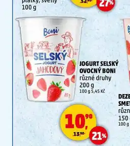 Penny Market Jogurt selský nabídka