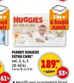 Penny Market Plenky huggies nabídka