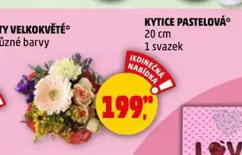 Penny Market Kytice pastelová nabídka