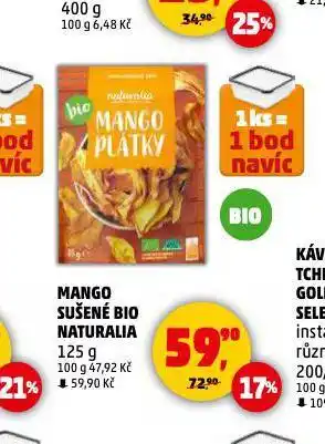 Penny Market Mango sušené bio nabídka