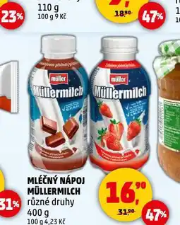 Penny Market Müllermilch mléčný nápoj nabídka