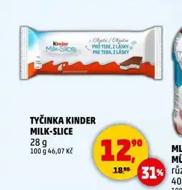 Penny Market Tyčinka kinder milk-slice nabídka