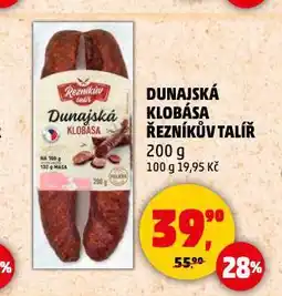 Penny Market Dunajská klobása nabídka