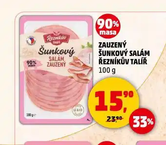 Penny Market Zauzený šunkový salám nabídka