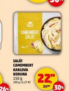 Penny Market Salát camembert nabídka