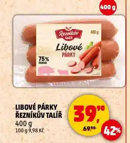 Penny Market Libové párky nabídka