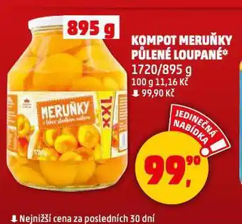 Penny Market Meruňkový kompot nabídka