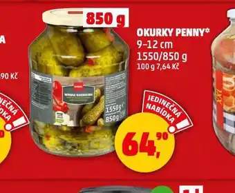 Penny Market Okurky nabídka