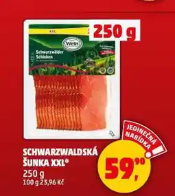 Penny Market Schwarzwaldská šunka nabídka