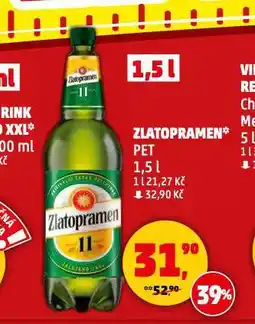 Penny Market Pivo zlatopramen nabídka