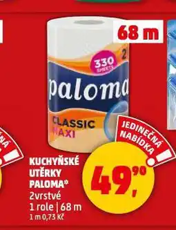 Penny Market Paloma kuchyňské utěrky nabídka