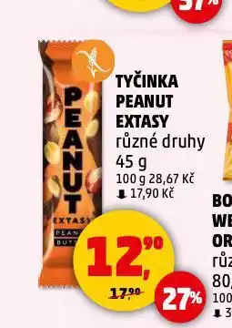 Penny Market Tyčinka peanut extasy nabídka